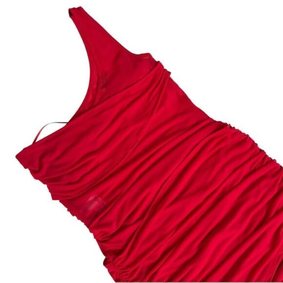 GAUGE81 Moni Dress in Scarlet - Picture 15 of 16